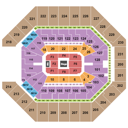 Frost Bank Center Shane Gillis Seating Chart